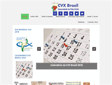 Tablet Screenshot of cvx.org.br